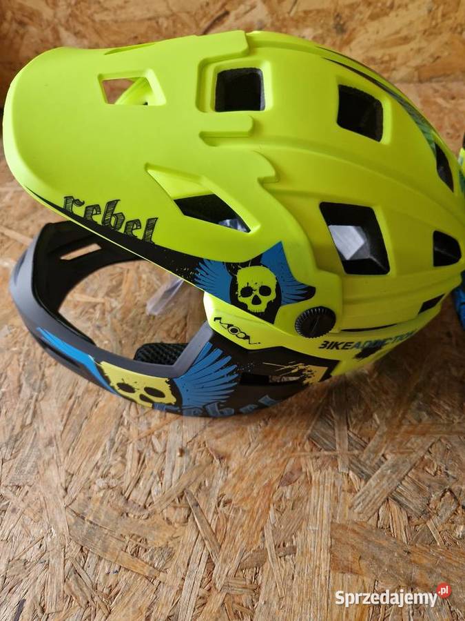 Kask rowerowy i na hulajnogę SBIKE Full Face Głogowa