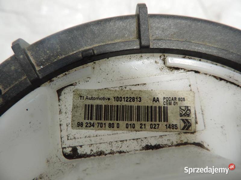 CORSA F POMPA PALIWA PŁYWAK 12 B 9823470180 osobowe Pompy paliwa