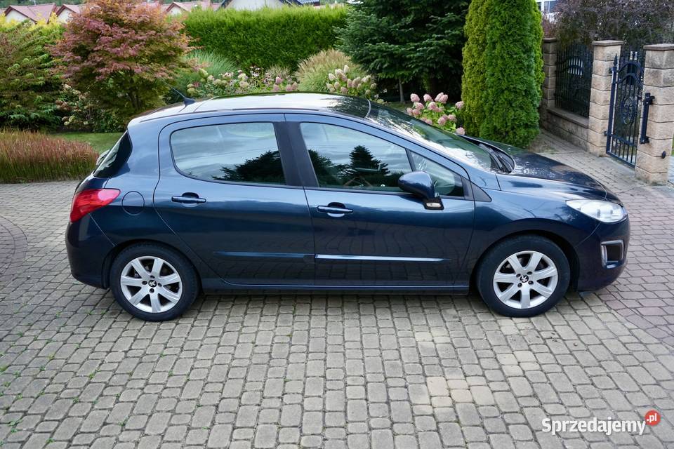 Peugeot 308 lift 2012 super wyposażenie elektryczne szyby Peugeot Wieliczka