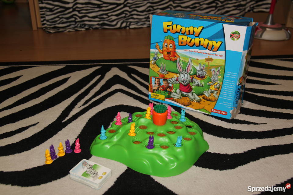 funny bunny gra rodzinna fantastyczna zabawa Luboń