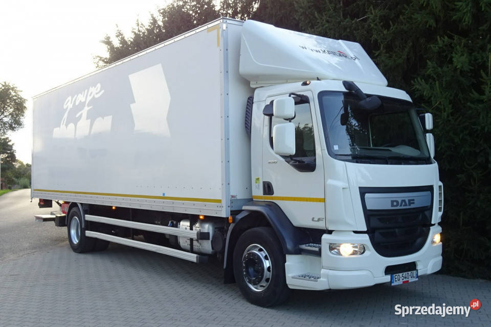 DAF LF 290 Euro 6 kontener 21p 459000 winda Góra Kalwaria sprzedam
