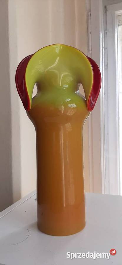 Wazon ze szkła kolorowego