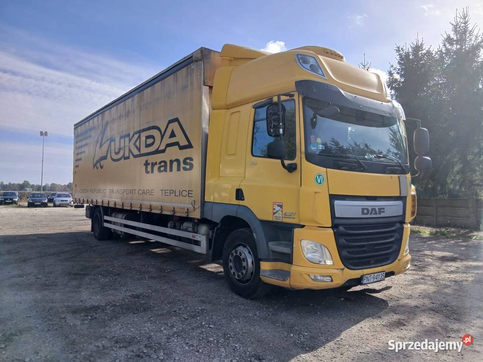 SPRZEDAM DAF CF 310 – 18 ton – firanka, boki zsuwane, dach otwierany