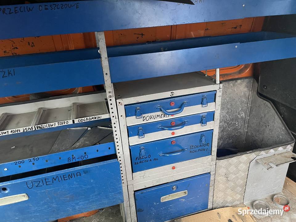 Zabudowa warsztatowa serwisowa VW T5 bagażnik Lidzbark Warmiński