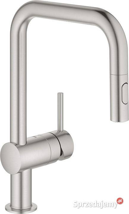 Bateria kuchenna stojąca Grohe Minta szary Rzeszów