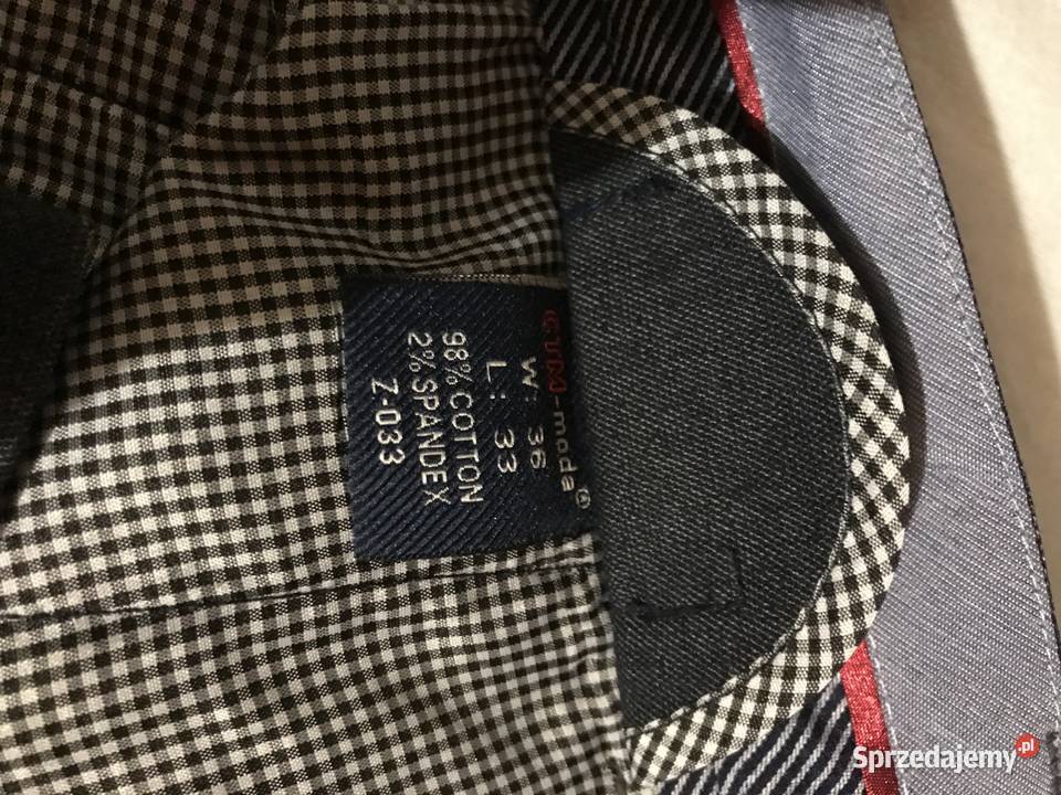 Eleganckie spodnie CTM Moda 98 bawełna Jaworzynka sprzedam