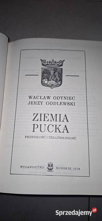 Ziemia Pucka Przeszłość i teraźniejszość 1974 wielkopolskie sprzedam