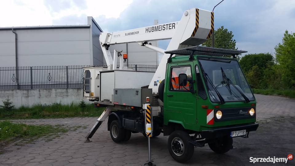 Podnośnik koszowy platforma Maszyny budowlane wielkopolskie Turek