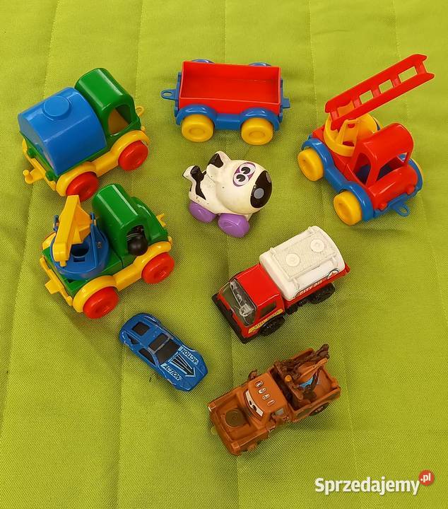 Resoraki samochodziki zestaw