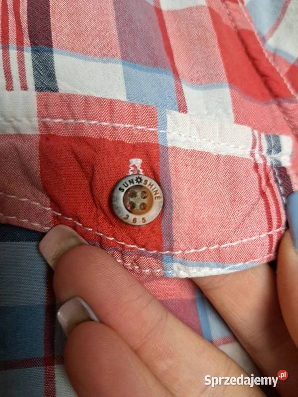 Koszulka w kratę 365 Sunshine 34 100 bawełna Trąbki Wielkie