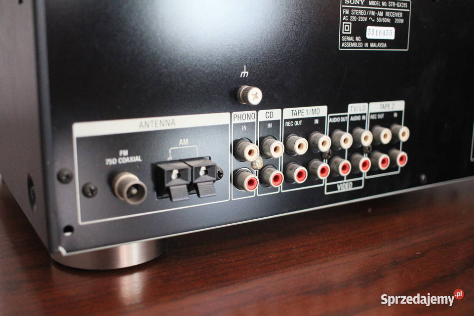 Amplituner Sony STRGX315 czarny Pszczyna