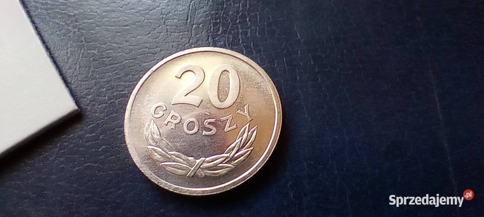 Stare monety 20 gorszy 1976 lustrzanka PRL Numizmatyka Lesko