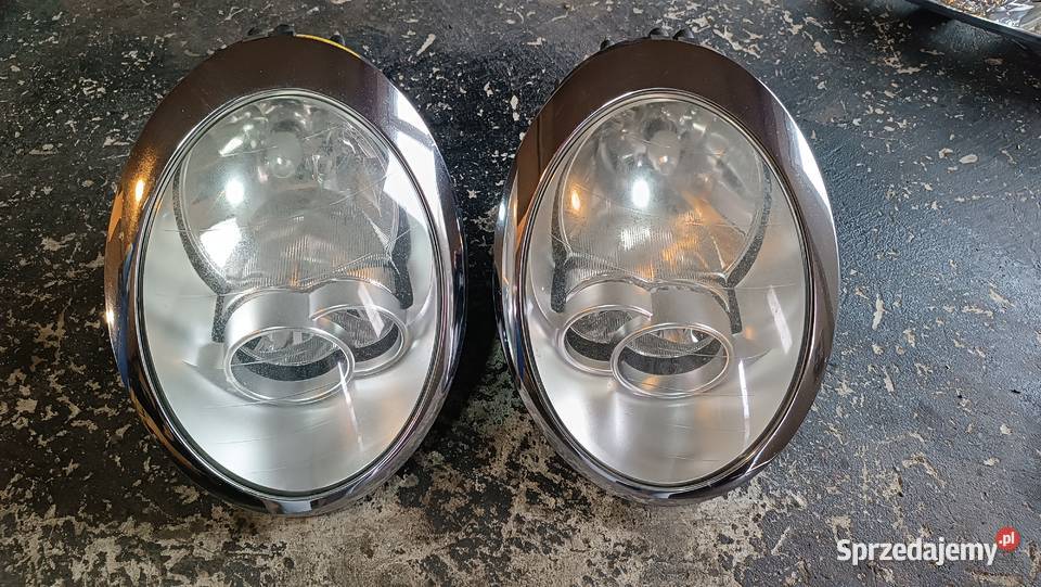 Lampa prawa lewa przednia przód komplet lamp Lampy przednie Radłów