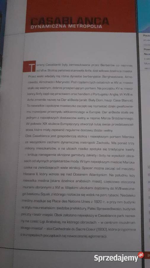 Maroko cuda świata Kultura i Rozrywka Szczecin sprzedam