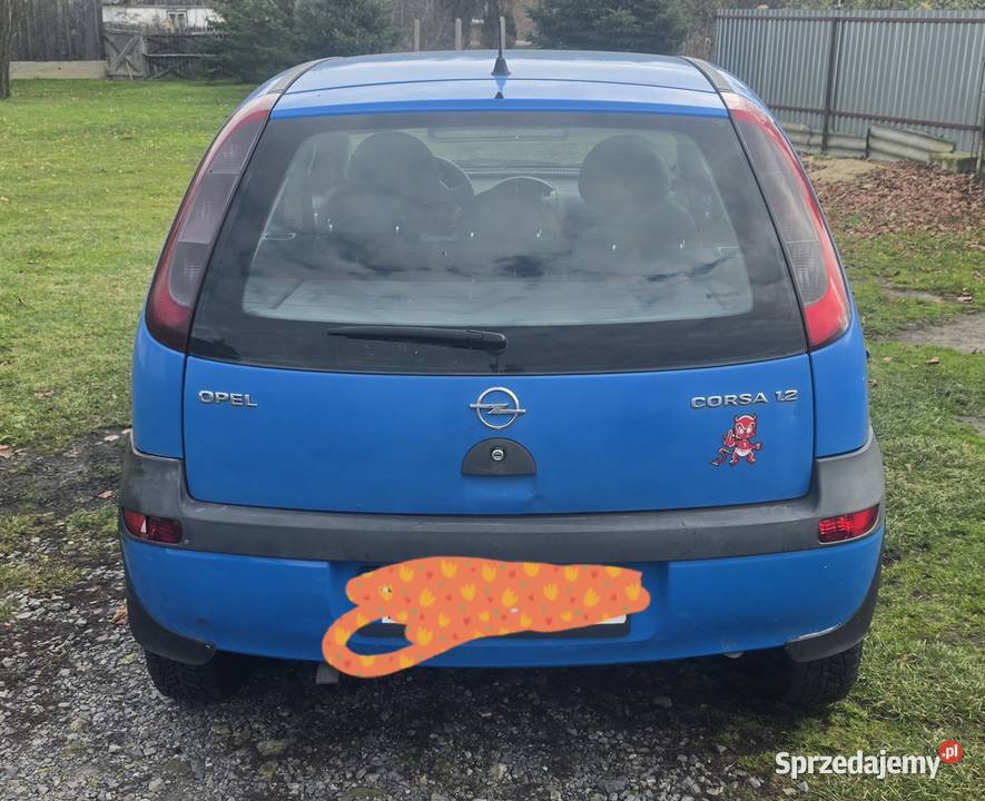Opel corsa 12 b sprawna opłacona jeździ na Bychawka Pierwsza sprzedam
