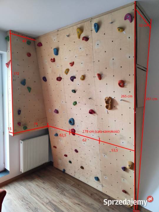 Ścianka wspinaczkowa do domu
