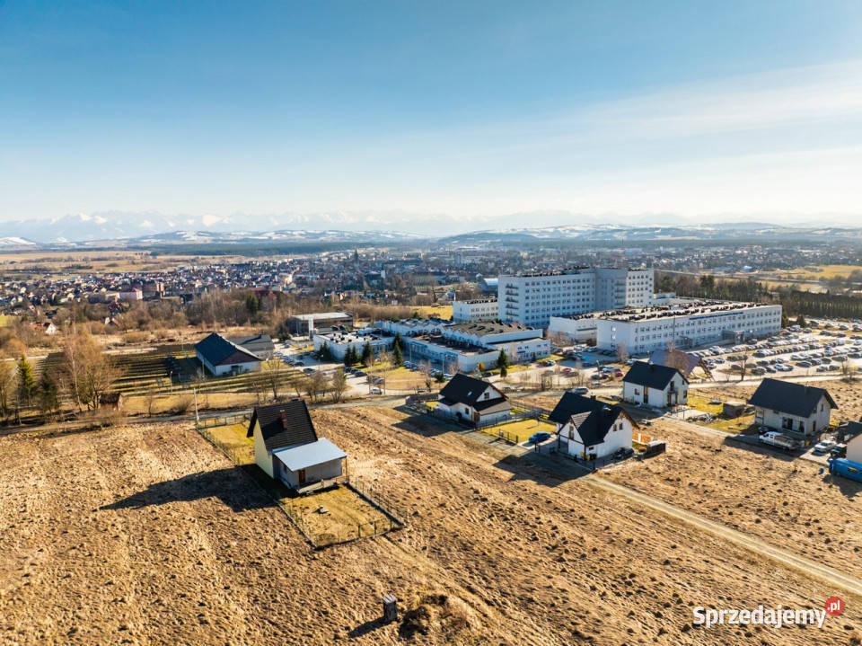 Działka u stóp Tatr widok na marzenia 634m2 Nowy Targ