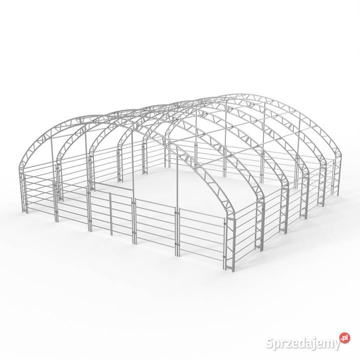 Zagroda zwierząt 12x12m PVC 750gm2 Wrocław