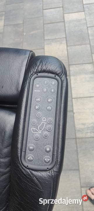 Fotel elektryczny wentylowany recaro DSE podlaskie Białystok sprzedam