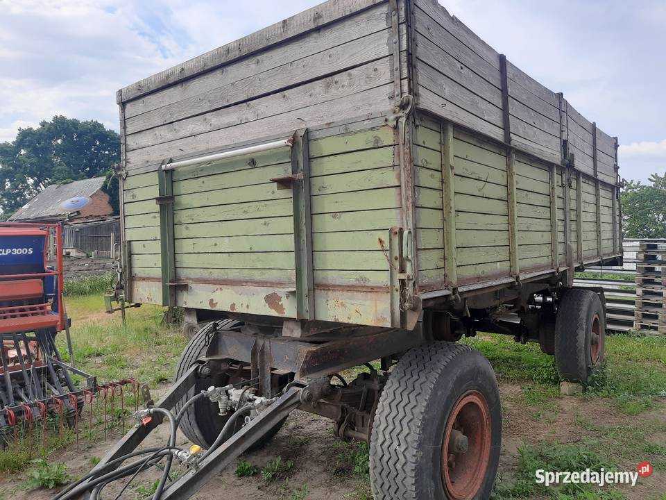Przyczepa rolnicza wywrotka 12t metal tech Przyczepy rolnicze Cieszyny