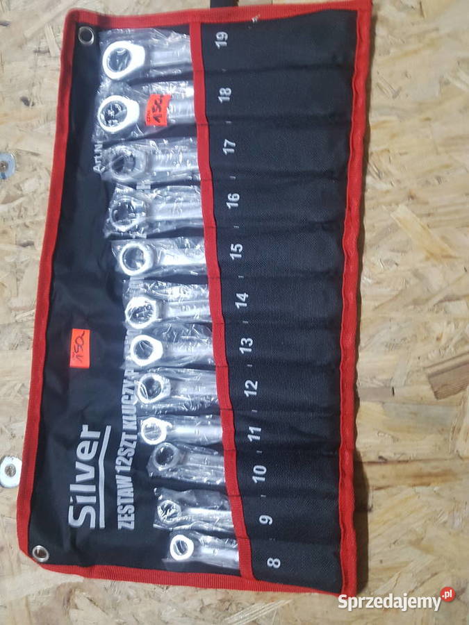 KLUCZE PŁASKO OCZKOWE Z GRZECHOTKĄ 12 819