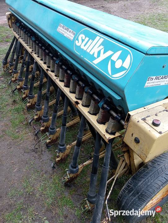 Siewnik zbożowy Sulky 3m olejowa skrzynia Międzyrzec Podlaski sprzedam