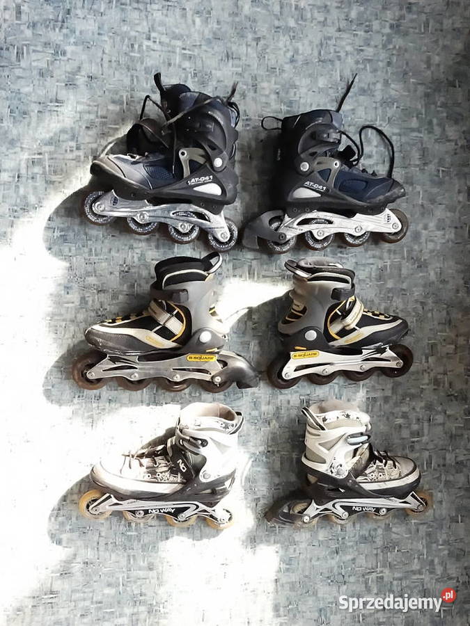 Zestaw 3 Par Rolek Na Części Do Remontu Biłgoraj