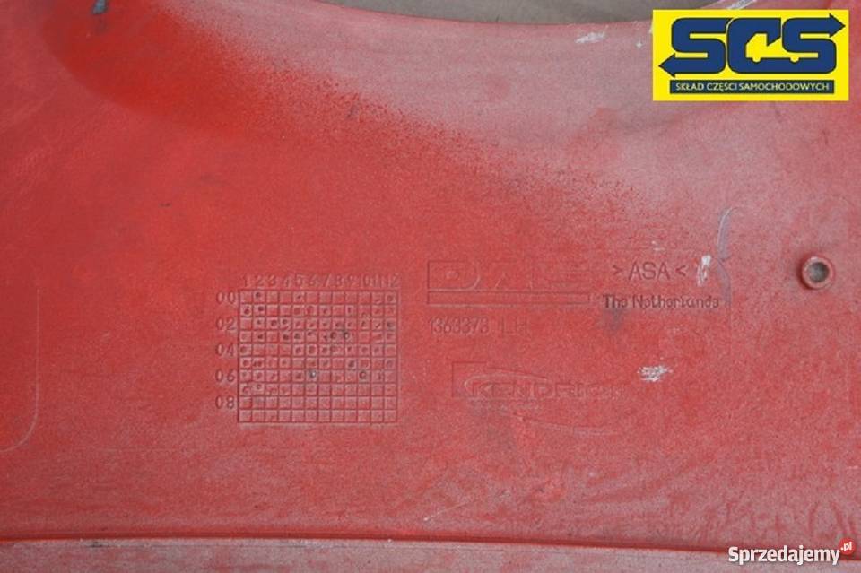 DAF CF 85 OKULAR LAMPY LEWY ORYGINAŁ SPRAWNY lubuskie