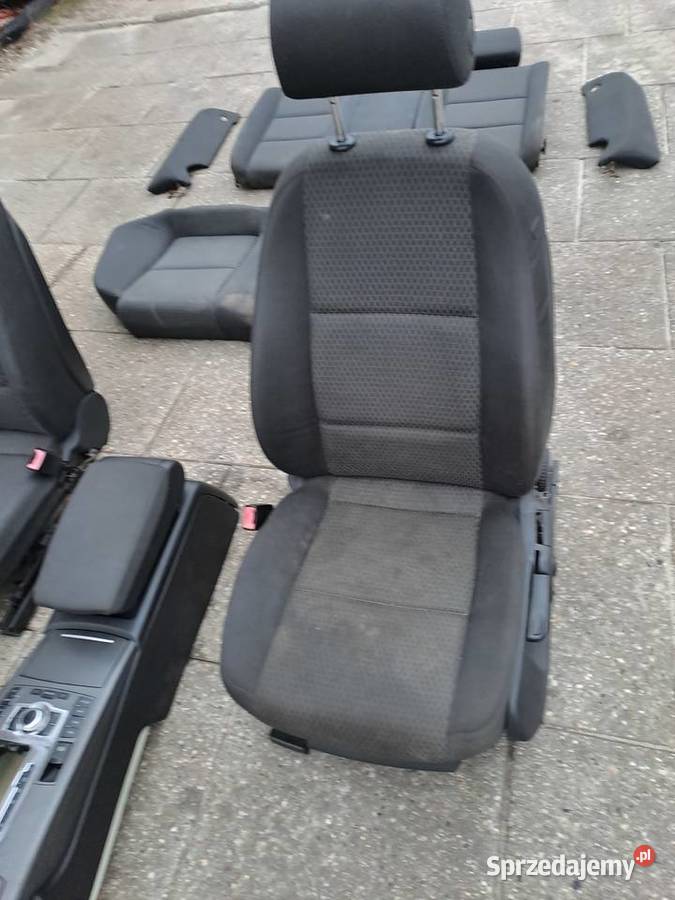 Audi A6 C6 Kombi grzane fotele komplet Rok produkcji 2008 śląskie Jastrzębie-Zdrój