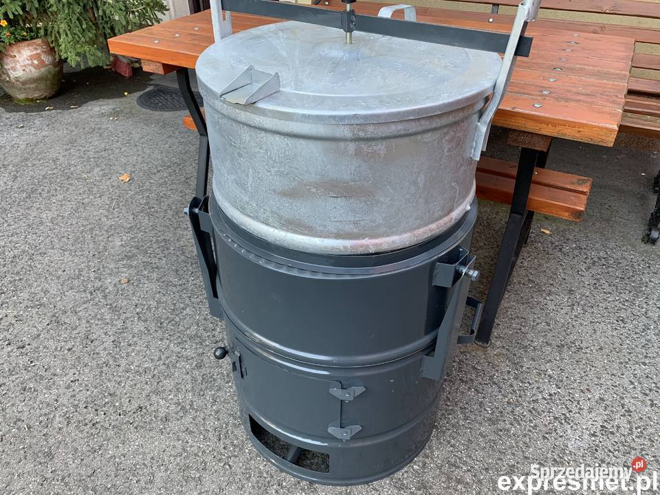 Polski parnik węglowy ocynkowany parownik kocioł mazowieckie Warszawa
