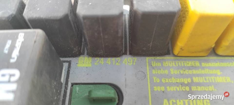 19992005 Opel Zafira A 16 BSI skrzynka Skrzynki bezpieczników Włoszczowa