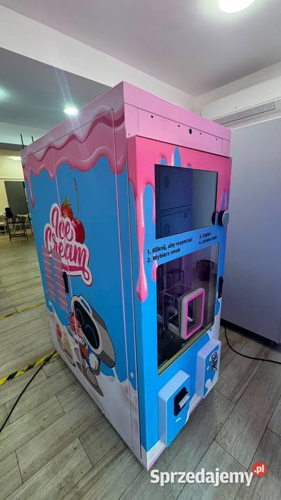 Automat vendingowy do lodów włoskich Gdańsk