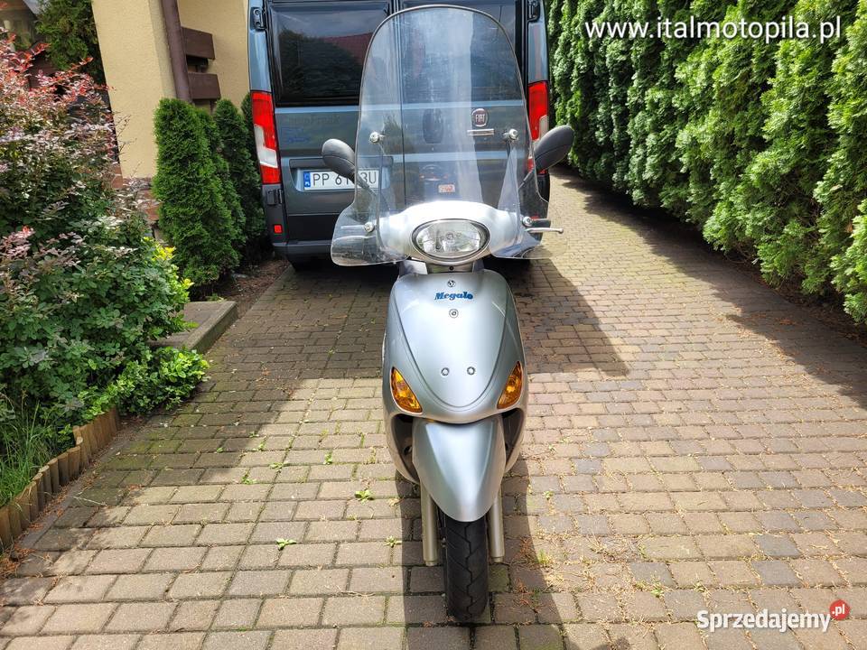 SYM MEGALO 125 07r katB prawa jazdy italmotopila VAT marża Piła