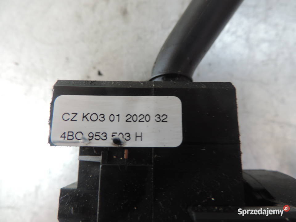 PRZEŁĄCZNIK ZESPOLONY 4B0953503H VW GOLF 4 panele sterowania, przełączniki małopolskie Nowy Sącz sprzedam