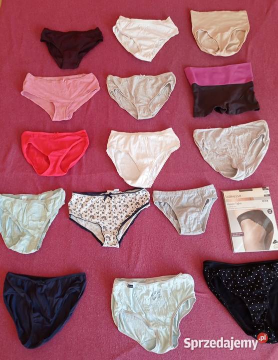 Duży zestaw majtek damskich S zachodniopomorskie Ustronie Morskie