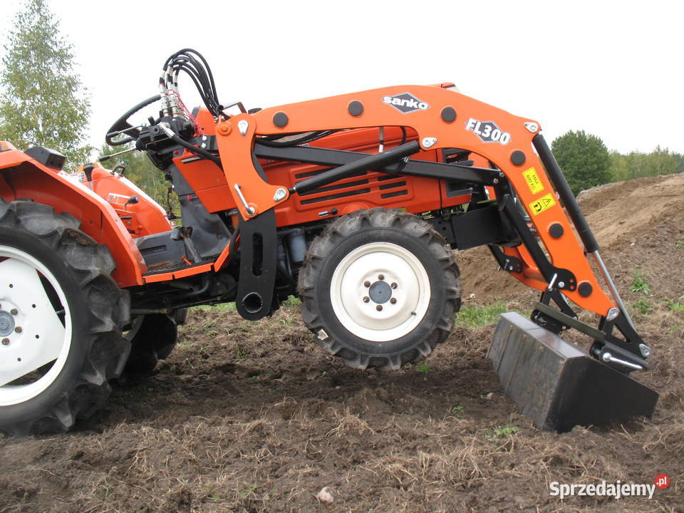 Kubota L serja z tur ładowarka do ogrodu stajni Mroków