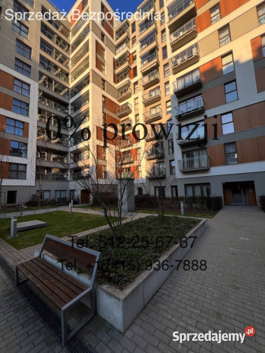 Panoramiczne 3 pokoje na 11 piętrze Woronicza