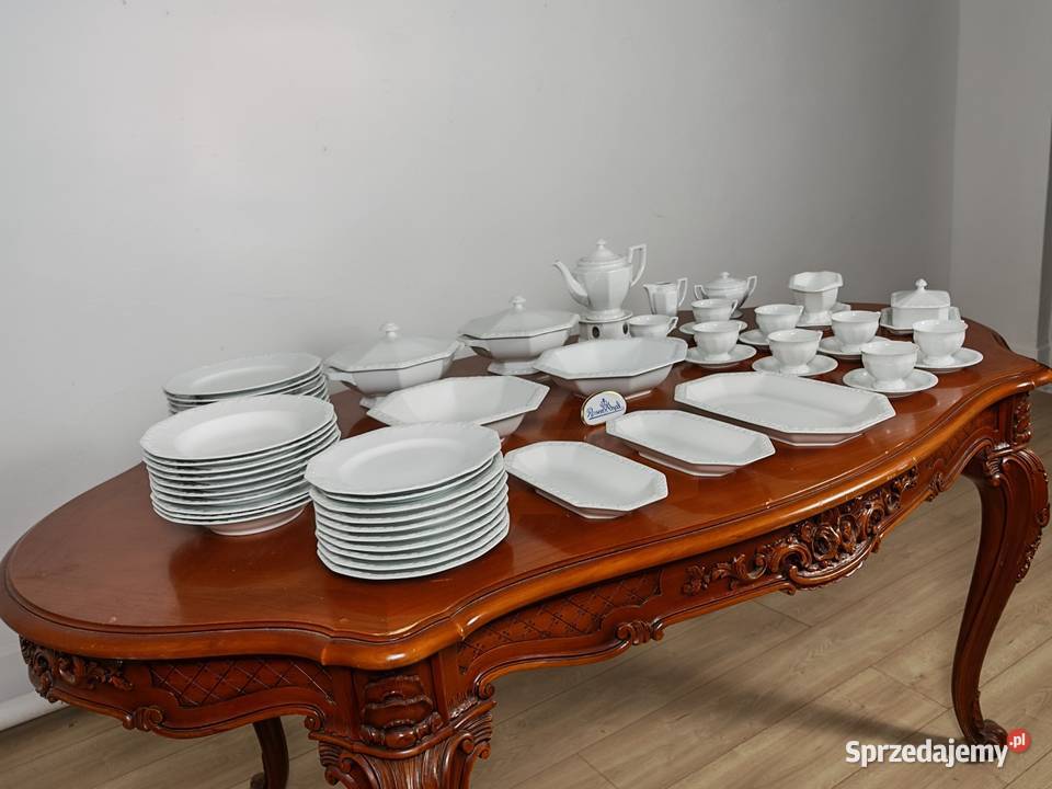 Zestaw porcelany Rosenthal biała Maria 10 osób Sandomierz