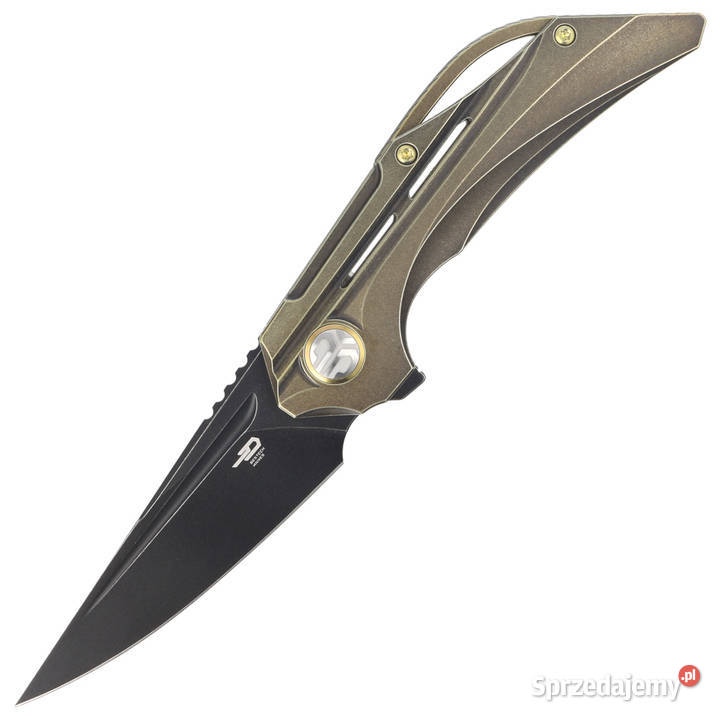 Nóż składany Bestech Vigil Bronze Titanium Black Warszawa sprzedam