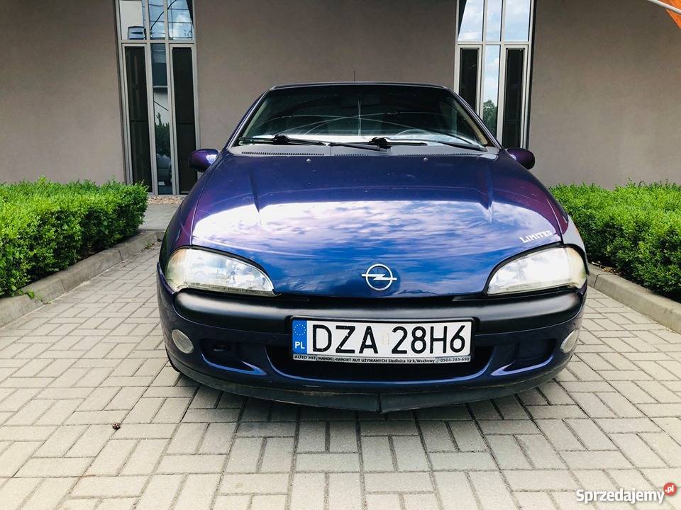 Opel Tigra 1996 granatowy dolnośląskie Wrocław