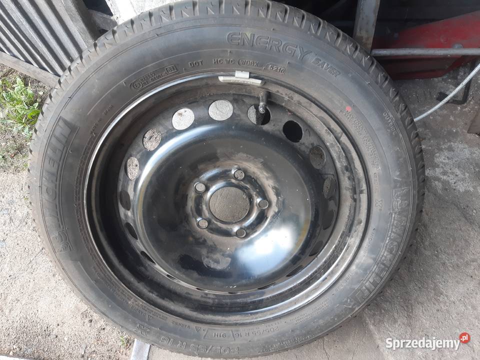 Koło zapasowe 205x55 x16 5x115 Zelów sprzedam