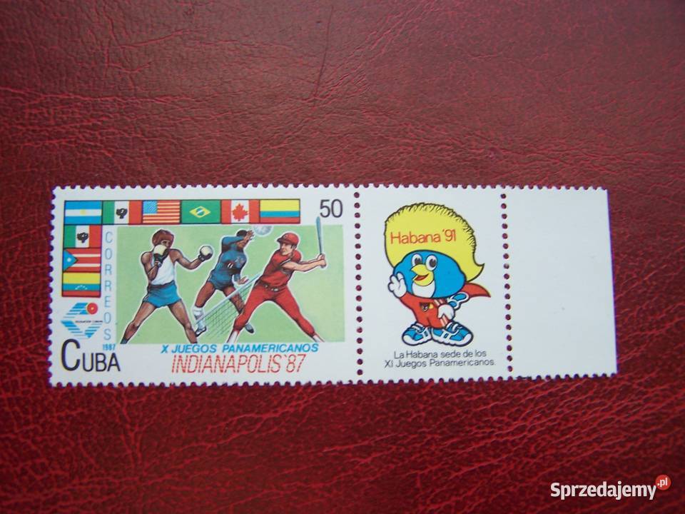 Kuba 1987 MNH Mi 2961 Sport Igrzyska Tychy