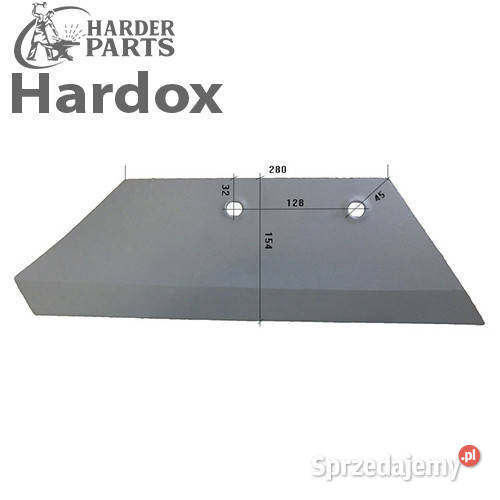 Lemiesz 300hektarów HARDOX 96092P części do