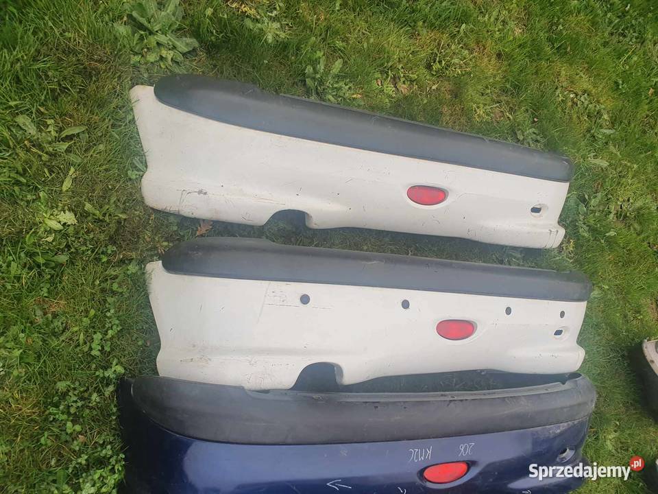 Zderzak tylny tył Peugeot 206 różne kolory małopolskie