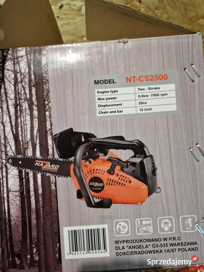 PIŁA SPALINOWA GAŁĘZIÓWKA PILARKA 25 hazard Głogowa sprzedam