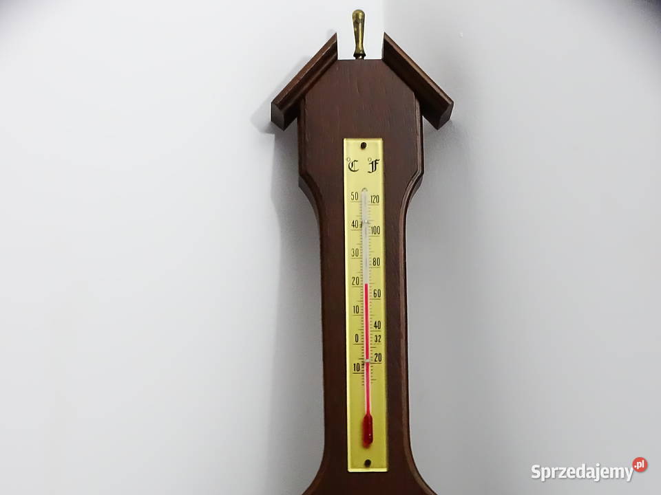 Analogowa stacja pogody termometr barometr Biłgoraj