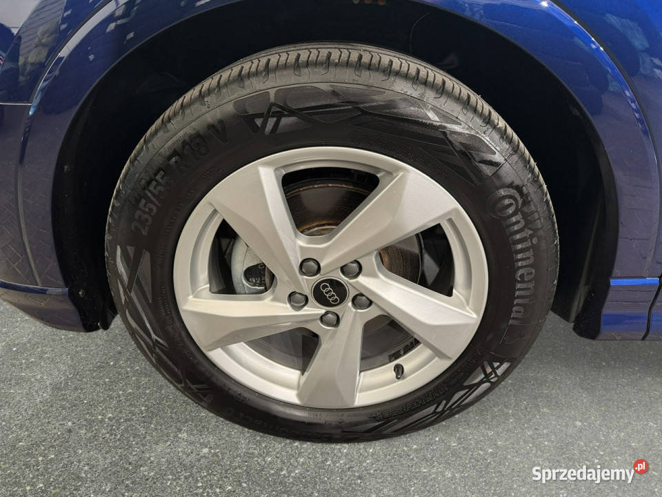 Audi Q3 VAT 23 Advanced 35TFSI 150 Stronic 2024 asystent pasa ruchu Myślenice