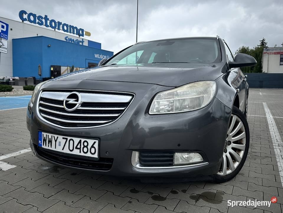 Opel Insignia A 20 2009 CDTi 131 Manual Mińsk Mazowiecki