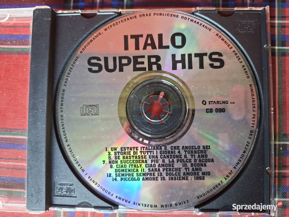 Italiano Super Hits CD Muzyka Kraków