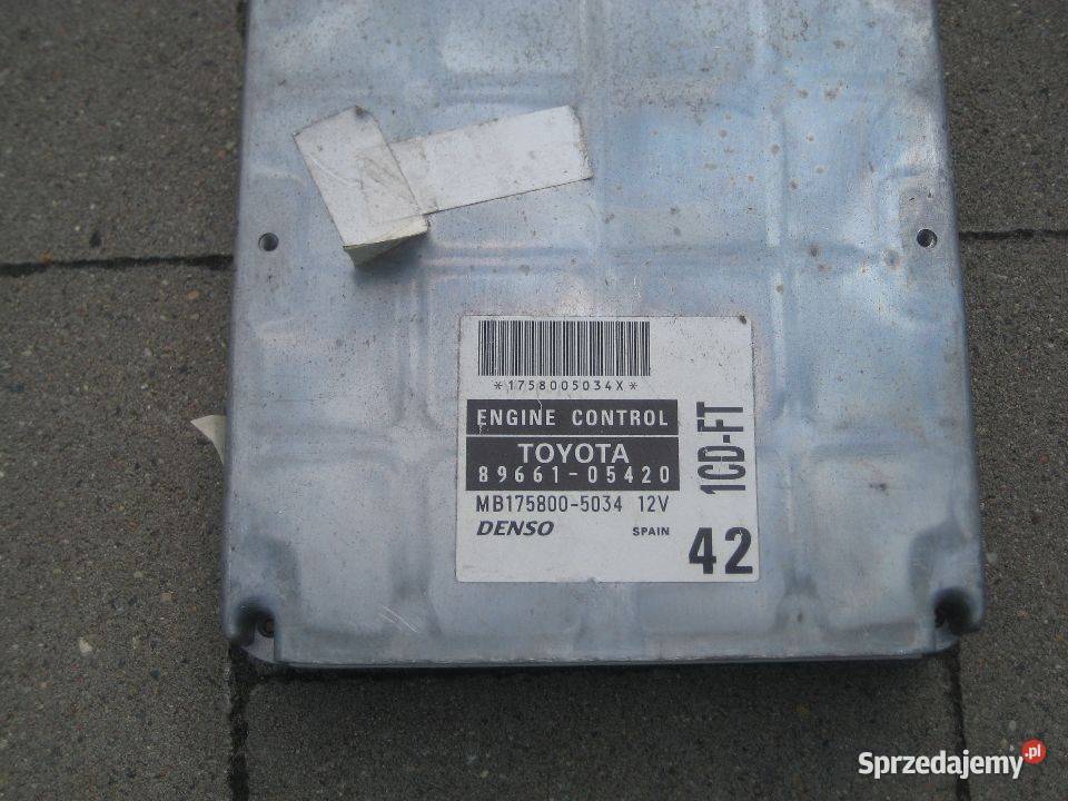 toyota avensis t22 lift 20d 0002r komputer Rakoniewice